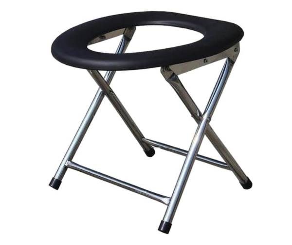 Lot # 1635 L&L Outdoor Portable Folding Toilet Commode $35