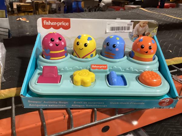 Lot # 935 Fisher-Price Basics Boppin' Activity Bugs $27