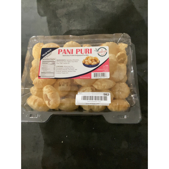 Lot # 982 Frontier Bakery Pani Puri $8.00