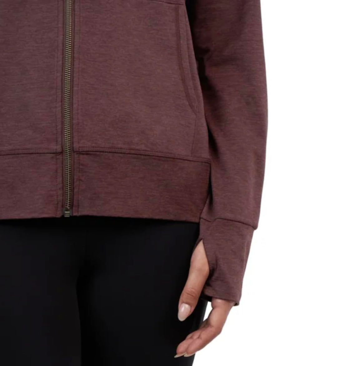 Lot # 983 KIRKLAND Mahogany Hoodie Jacket $46.00