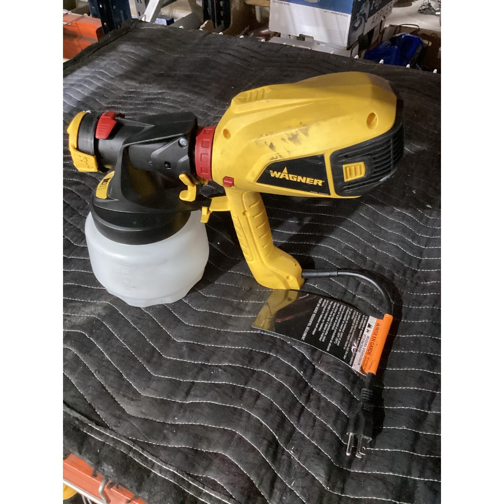 Lot # 1017 Wagner SprayTech Basic Model 0520112 HVLP Electric Paint Sprayer - 120V, 5.0 Amp, Yellow/Black
