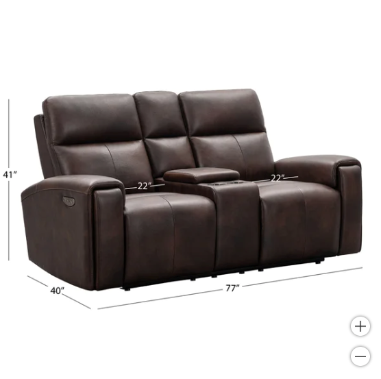 Keegan 2-piece Leather Power Reclining Set with Power Headrests