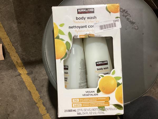 Lot # 1840 Kirkland Signature Liquid Body Wash $37