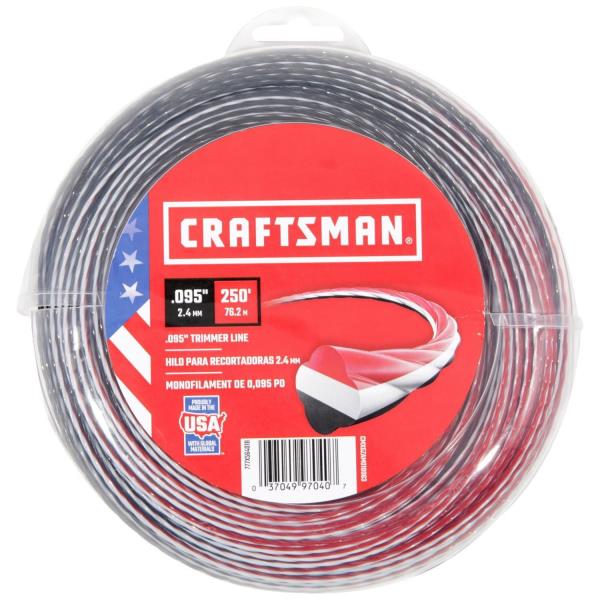 Lot # 1238 Craftsman Professional Grade .095 in. D X 250 Ft. L Trimmer Line