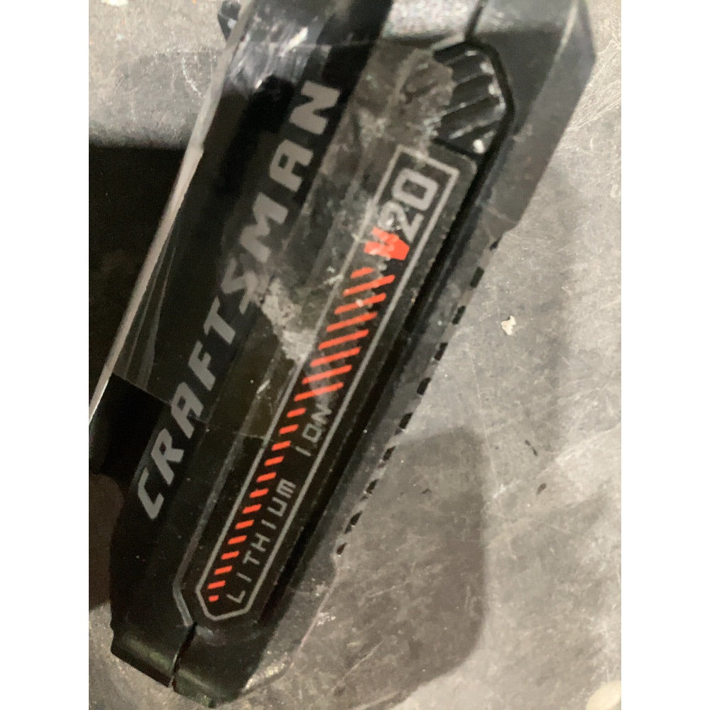 Lot # 609 Craftsman 20V Lithium Ion Battery $30.00