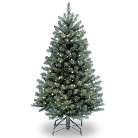 Lot # 1583 4.5 Ft. North Valley Blue Spruce Artificial Christmas Tree with Clear Lights