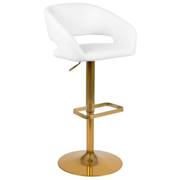 Lot # 1680 Flash Furniture Adjustable Height Barstool $130