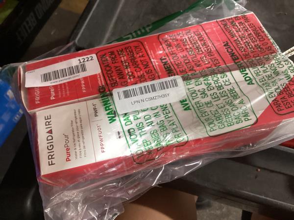 Lot # 1222 Frigidaire Refrigerator Water Filter $1.19.00