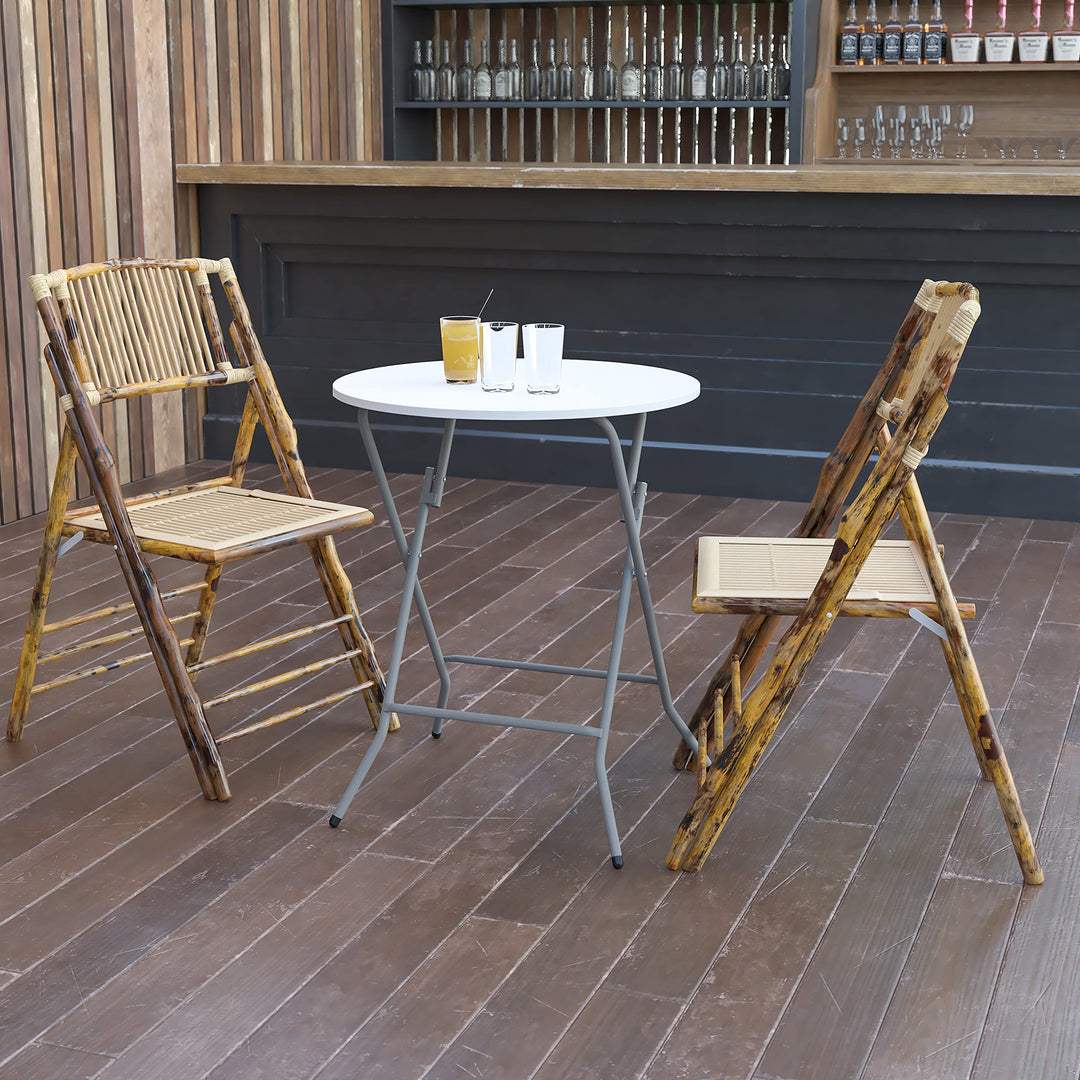 Lot # 2105 Flash Furniture Folding Tables $21.82