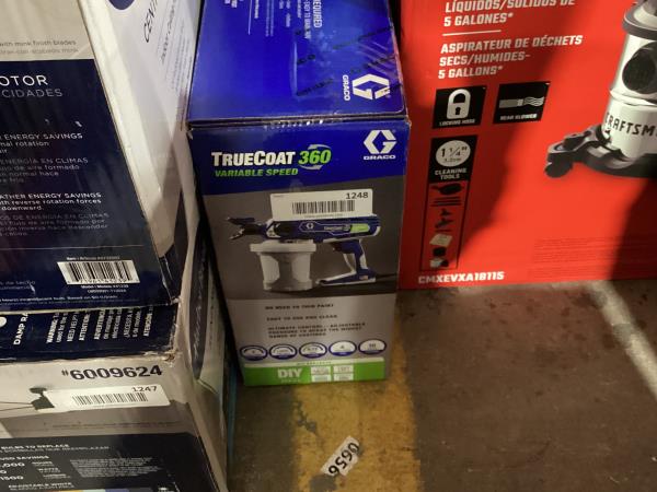 Lot # 1248  GracoTrueCoat Handheld Airless Paint Sprayer $260