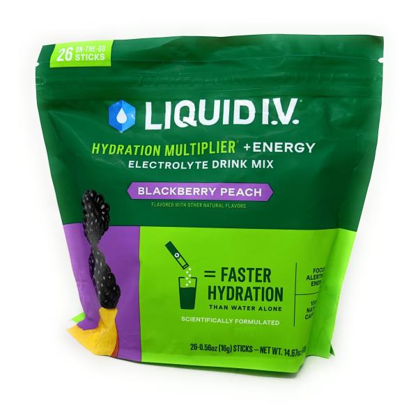 Lot # 1101 Liquid Hydration Multiplier + Energy Drink Mix $40