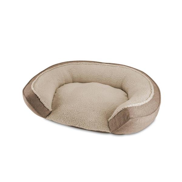 Lot # 2298 Canine Creations Beige Step in Dog Bed, 50 L X 39 W X 15 H