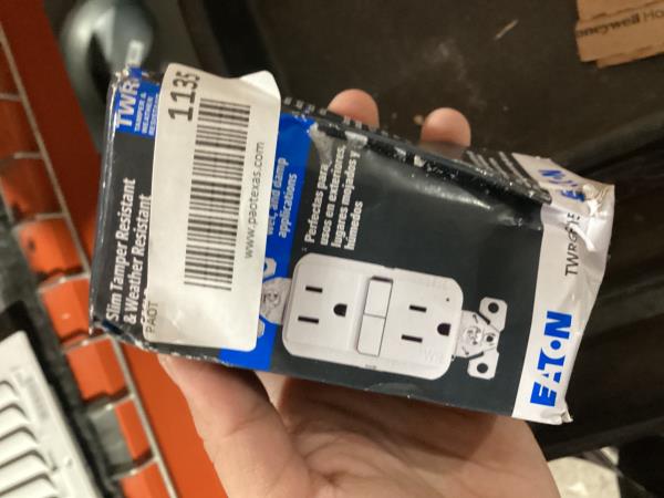 Lot # 1135 Eaton GFCI Residential Outlet