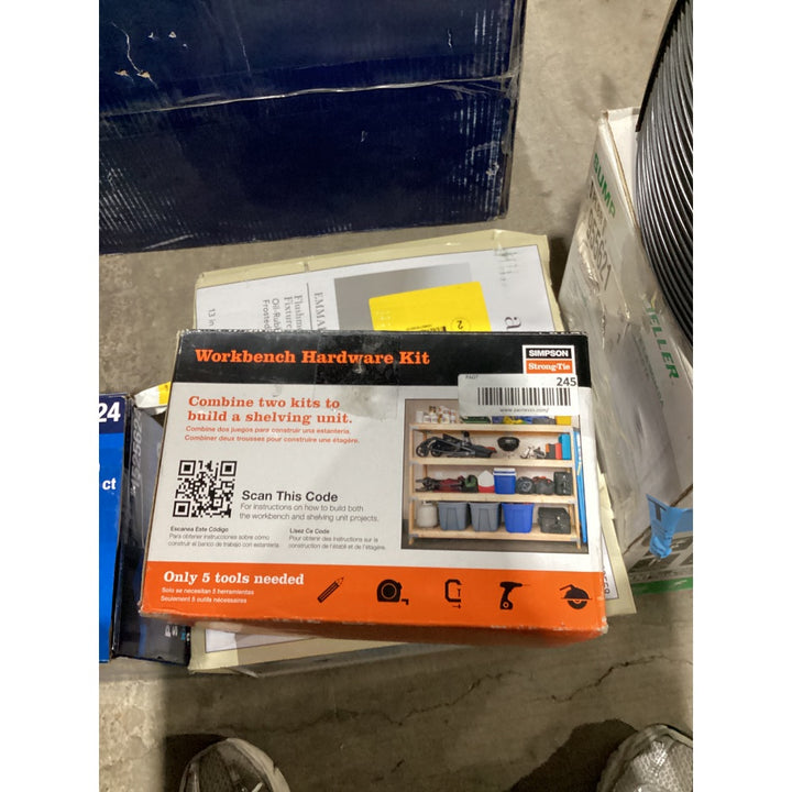 Lot # 245 Simpson Strong-Tie Shelf Brackets $33.98