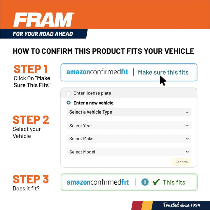Lot # 961 Fram Engine Oil Filter PH8A $4.53