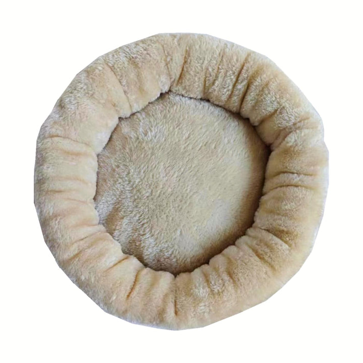 Lot # 1375 SHENGOCASE Cat Tree Tower Accessories Replacement Parts Round Top Cushion Bed Cover for Cat Perch with Elastic Band (13.8", Beige)