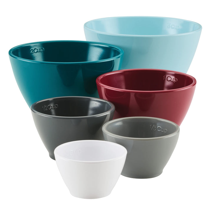 Lot # 940 Rachael Ray Nesting Measuring Cups 6-Pc Set $15