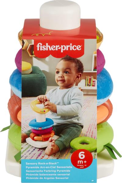 Lot # 951 Fisher-Price Baby Toy Sensory Rock-a-Stack