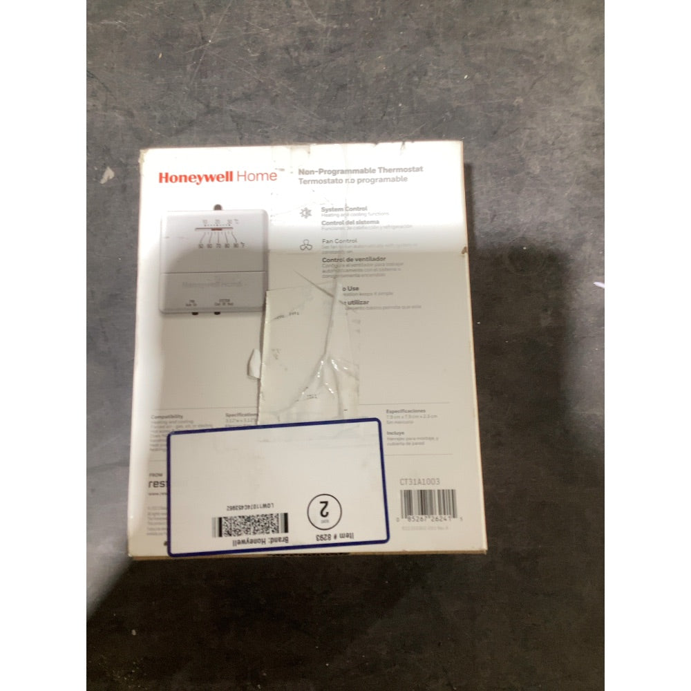 Lot # 464 Honeywell Thermostat $21.64