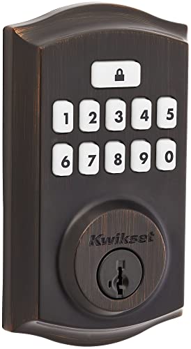 Lot # 1763 Traditional Smartcode Keypad Deadbolt ret$103