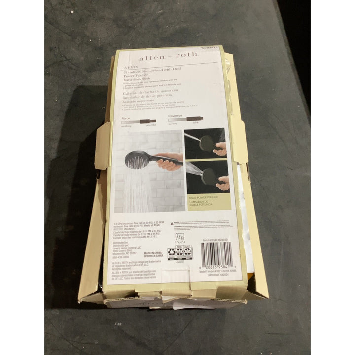 Lot # 1143 Allen  Roth Shower Head $35