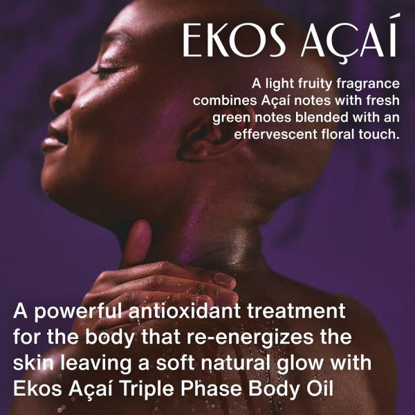 Lot # 485 Ekos Açaí Triple Phase Shower Oil 200ml $28