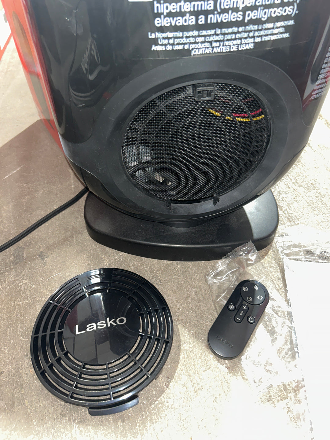 Lasko Motion X Whole Room Heater with Remote (used)