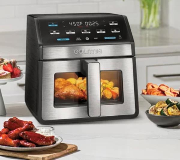 Lot # 95 Gourmia 8Qt Digital Air Fryer Window & Light $49