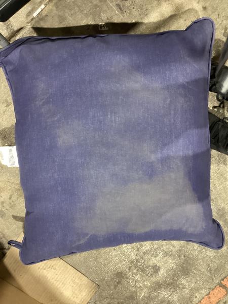 Lot # 293 Style Selections Adria Abstract Chair Cushion $60