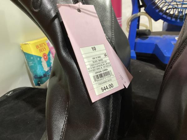 Lot # 784 Women's Nadia Platform Boots Black 10 $44