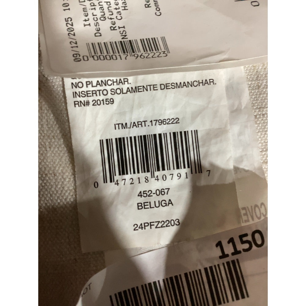 Lot # 1150 Brentwood Throw Pillow $20.00