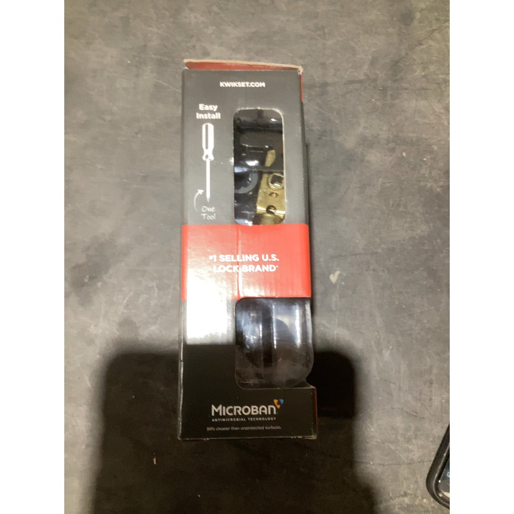 Lot # 1255 Kwikset Door Knob $27.57