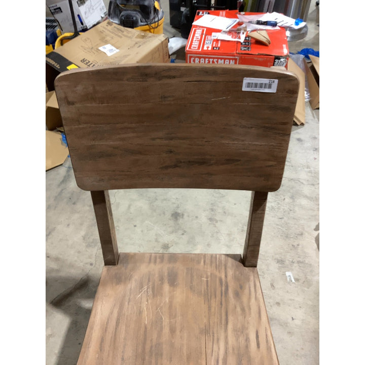 Lot # 218 Wooden Chair $45.00