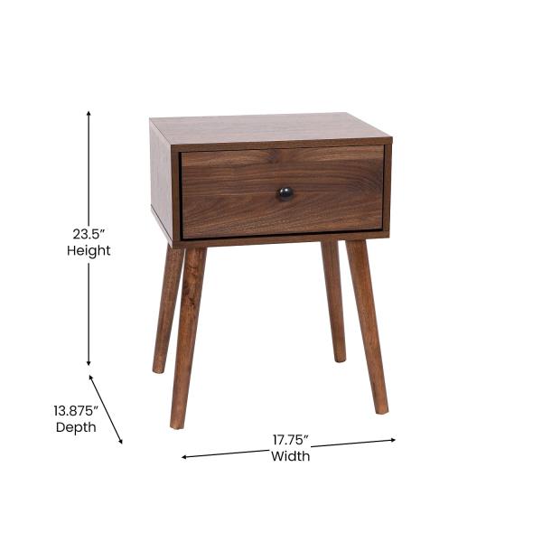 Lot # 1682 Flash Furniture Modern Wood Nightstand $128