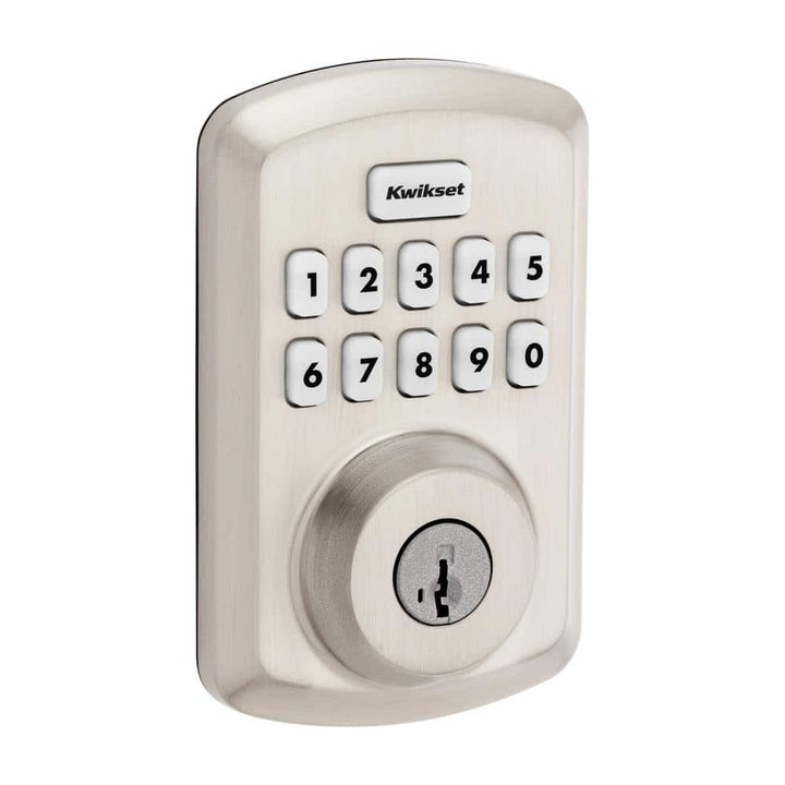 Lot # 1754 Kwikset SmartCode Zinc Electronic Deadbolt $79