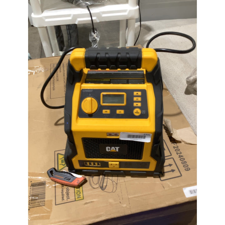 Lot # 2335 CAT CJ1000DCP Jump Starter $150