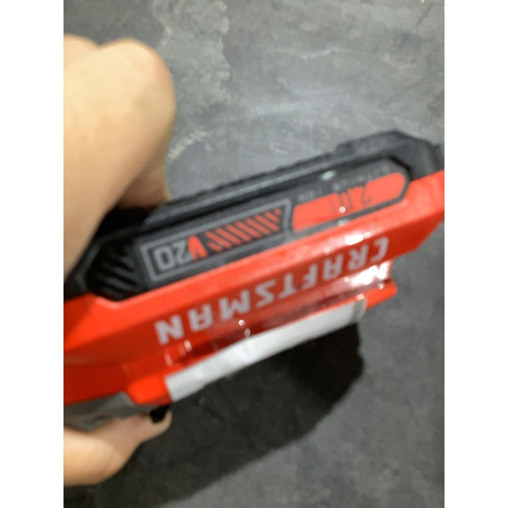 Lot # 460 Craftsman V20 Battery $49.00