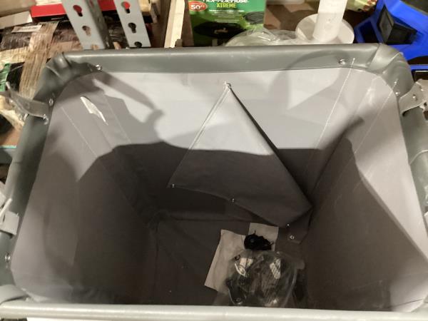 Lot # 2069 Mainstays Rectangular Laundry Hamper $39