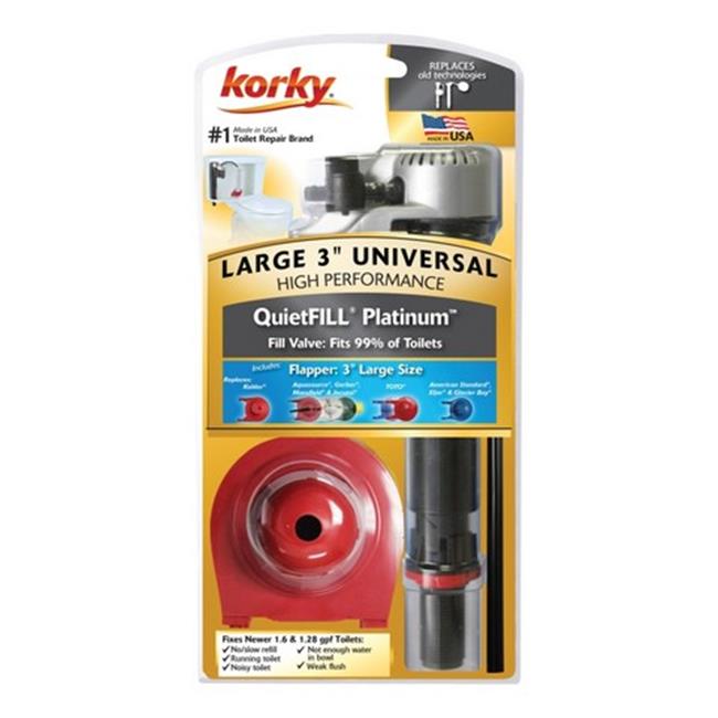 Lot # 1468 Korky Fill Valve Kit $108.76