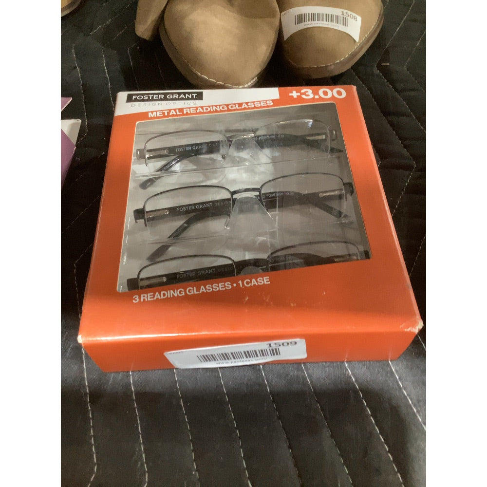 Lot # 1509 Design Optics Reading Glasses $22