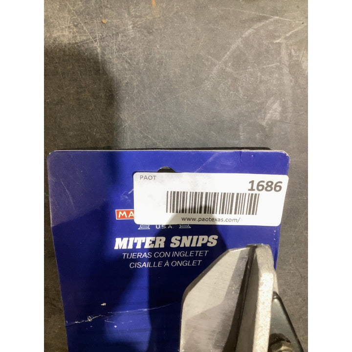 Lot # 1686 Miter Snips $25.00