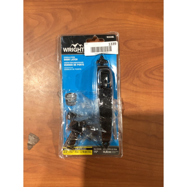 Lot # 1339 Wright Products Latch $36.59