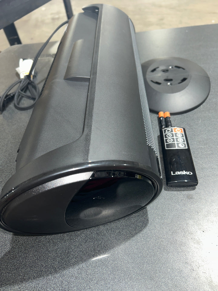 Lasko Ceramic Tower Heater with Remote Control, Black (used)