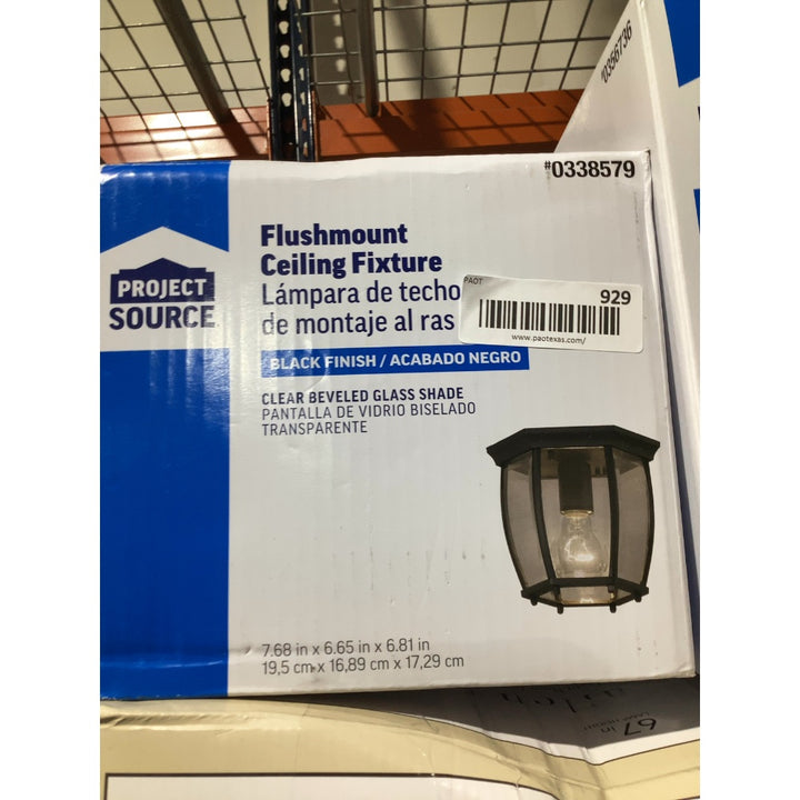 Lot # 929 Project Source Flushmount $20.00