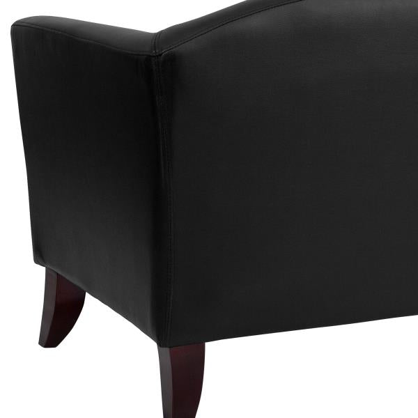 Lot # 1896 HERCULES ImperialSeries BlackLeather Loveseat $861