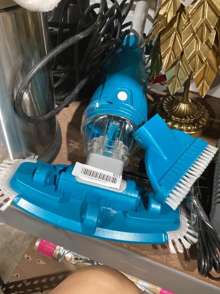 Lot # 691 Project Source Cordless Pool Vacuum Cleaner $140