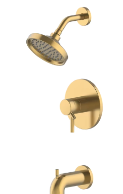 Lot # 263 Allen + Roth Tub & Shower Faucet Brushed Bronze$95
