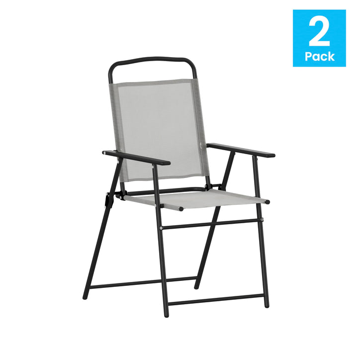 Lot # 2050 Flash Furniture 86.94 Patio Sling Chairs $86.94