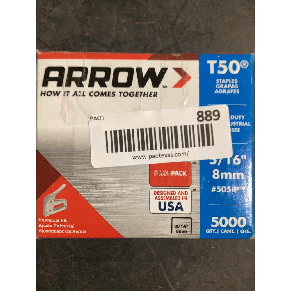 Lot # 889 Arrow Fastener Staplers $10.16