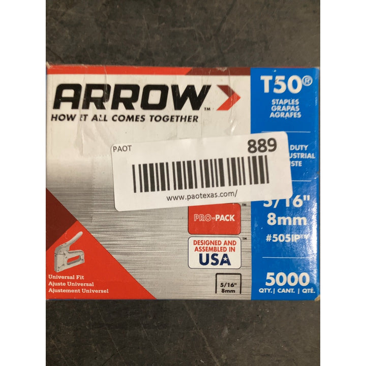 Lot # 889 Arrow Fastener Staplers $10.16